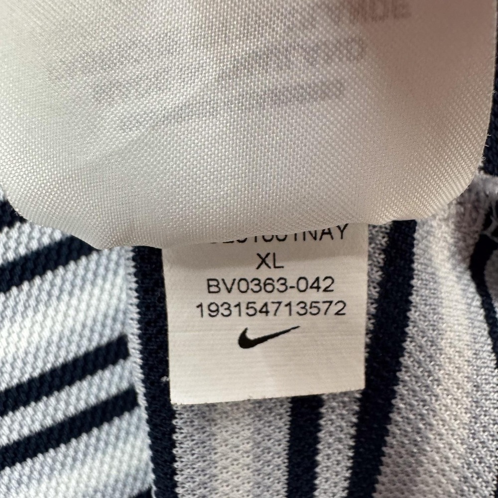 Nike Victory Polo Shirt Mens XL Gray Stripe Golf Performance Athletic BV0363-042 - Picture 6 of 10